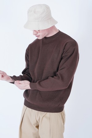 Hazzy Cashmere Round Knit (Brown)