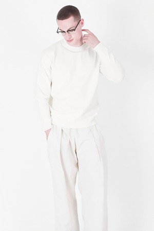 Heavy Basic Round Knit (Ivory)