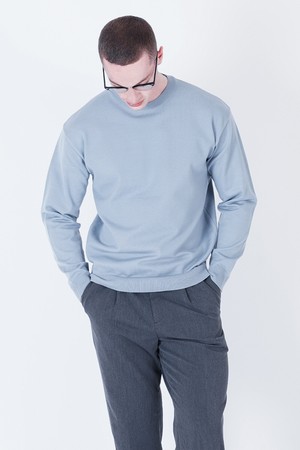 Heavy Basic Round Knit (Sky)