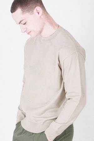 Heavy Basic Round Knit (Beige)