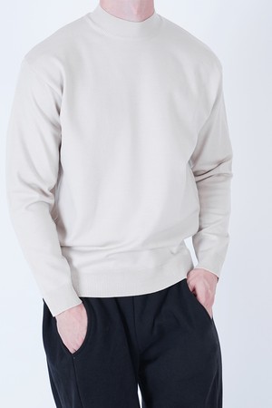 Heavy Basic Half-Neck (Beige)