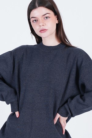 Hazzy Cashmere Round Knit (Bokhasi)