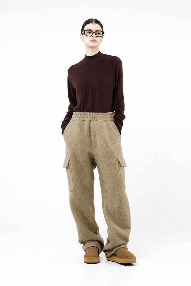 CHANCE'S NOI FOR WOMEN - 캐주얼팬츠 - [for Women] Boucle Cargo String Pants - Oatmeal /W244PT05OT