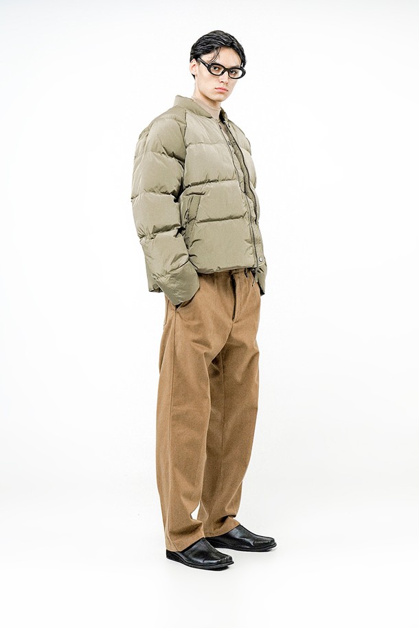 CHANCE'S NOI -  - Duck Down Non-collar Padding - Khaki /W244OT06KA-M