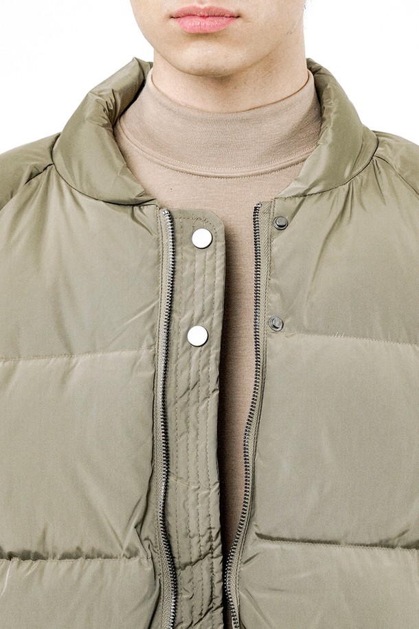 CHANCE'S NOI -  - Duck Down Non-collar Padding - Khaki /W244OT06KA-M