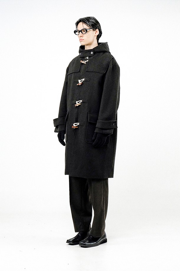 CHANCE'S NOI - 코트 - League Duffle Coat - Black /LGDFCT-BK-M