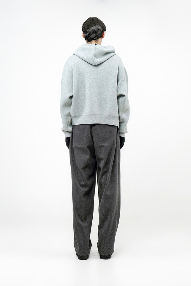 CHANCE'S NOI - 후디 - Sweater hooded Zip-up - Melnage /M244TP05ML