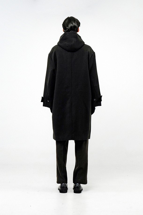 CHANCE'S NOI - 코트 - League Duffle Coat - Black /LGDFCT-BK-M