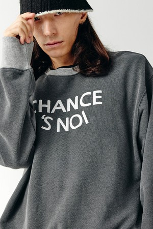 S`noi Sweat Shirt (Mix-Chacoal)