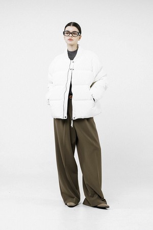 [for Women] Duck Down Non-collar Padding - White /W244OT06WH