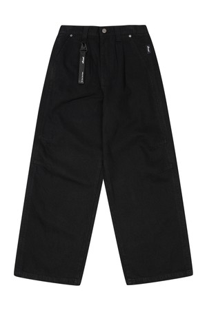 여성 에센셜 와이드 데님 팬츠_5K62613