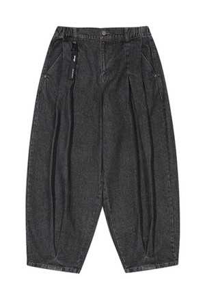 유니 VALLEY TUCK 벌룬 데님 팬츠_5KE2614