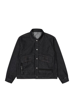 유틸리티 크롭 데님 자켓_5K52611