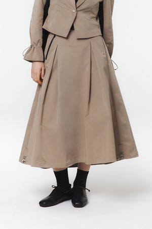 여성 테일러드 셋업 스커트 (베이지)_5LB1831