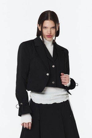 여성 테일러드 자켓 (블랙)_5LB1231