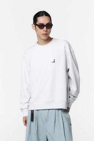 유니 로고 자수 MTM (스모크 화이트)_5LG5912