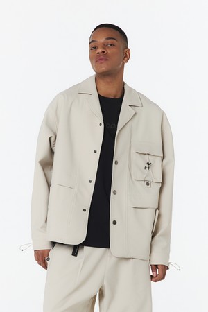 빅 포켓 셋업 자켓 (오트밀)_5LA1213