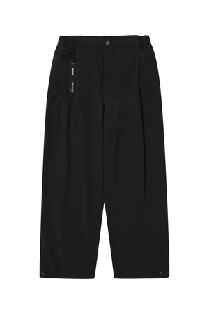 유니 하단 스냅 팬츠 (블랙)_5LD1612