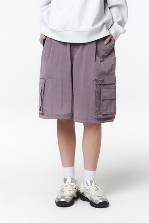 유니 립원단 하프팬츠 (인디 퍼플)_5LD1711