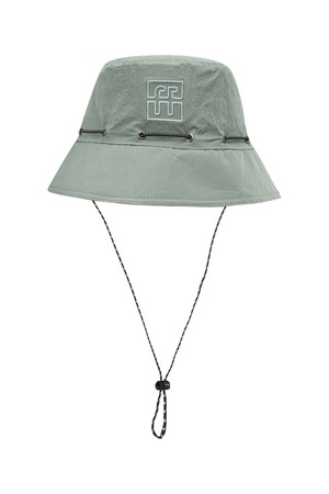 유니 립 스트링 버킷햇 (그레이시 카키)_5LG7423