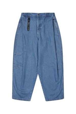 유니 벌룬핏 데님팬츠  (블루)_5LG2611