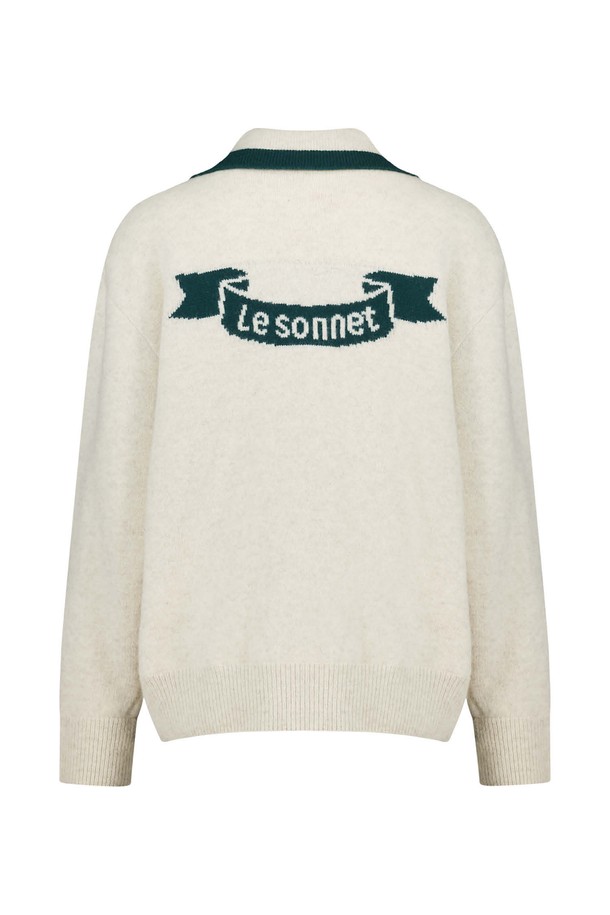 Le Sonnet - 가디건 - [르쏘넷] 레트로 방풍 카디건 Retro Winter Cardigan