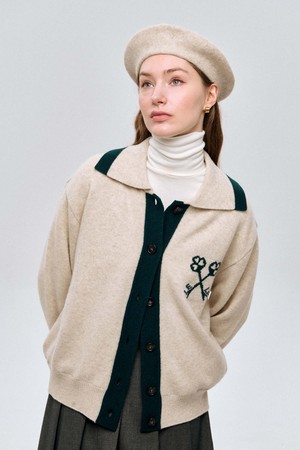 [르쏘넷] 레트로 방풍 카디건 Retro Winter Cardigan