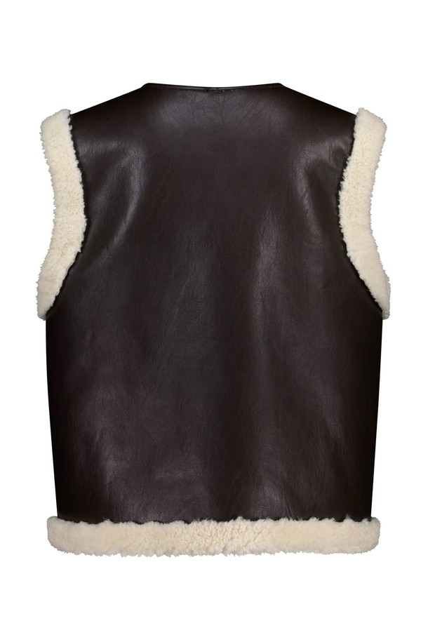 Le Sonnet - 베스트 - [르쏘넷] 리버시블 테디베어 베스트 Reversible Teddy Bear Vest