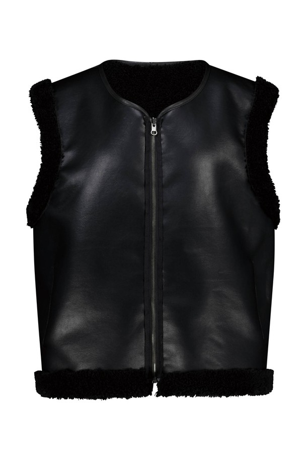 Le Sonnet - 베스트 - [르쏘넷] 리버시블 테디베어 베스트 Reversible Teddy Bear Vest