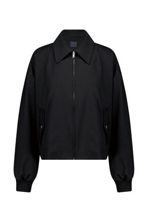 [르쏘넷] 집업 벌룬 울 재킷 Zip-up Balloon Wool Jacket