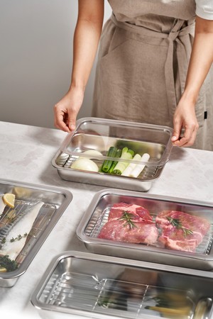 바겐슈타이거 PC커버 무연마 스텐 트레이 4종세트