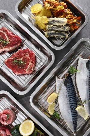 바겐슈타이거 스텐 사각트레이 4종세트[No.5+6+7+8]