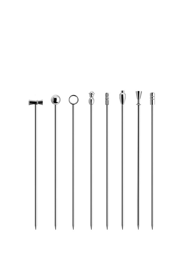 바겐슈타이거 스텐 304 홈탠팅 디저트 피커 8pcs 가니쉬 포크는 칵테일 가니쉬, 디저트, 음식 고정, 과일 꽂이 등 다용도로 활용 가능한 제품입니다. 심플하고 모던한 디자인으로, 바, 카페, 호텔, 레스토랑, 가정 등 다양한 장소에서 사용할 수 있습니다. 프리미엄 위생 스테인리스 스틸 304 소재로 제작되어 내부식성, 내산성, 내열성이 뛰어나며, 오래가는 광택을 자랑합니다. 10cm 크기로 8개입 구성이며, 정교한 팁 마감으로 음식 섭취 시 만족스러운 사용감을 제공합니다. 식기세척기 사용이 가능하여 편리하게 관리할 수 있습니다.
