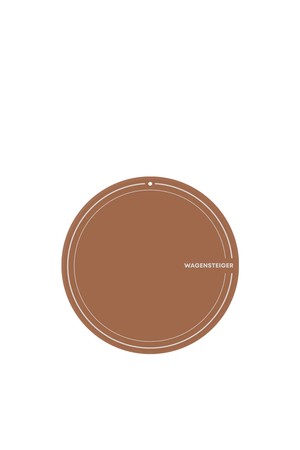 바겐슈타이거 플래티넘 실리콘 인덕션 보호 매트 원형 20cm 브라운