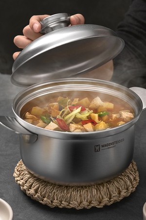 바겐슈타이거 로스탈 통5중 무연마 316 스텐 냄비 하이팟