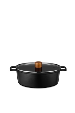 바겐슈타이거 더 바움 국내생산 IH 티타늄 세라믹코팅 전골냄비 24cm