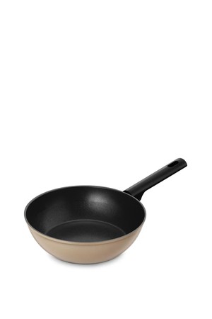 바겐슈타이거 국내생산 톤앤톤 티타늄코팅 웍팬 24cm 베이지