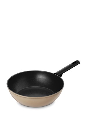 바겐슈타이거 국내생산 톤앤톤 티타늄코팅 웍팬 28cm 베이지