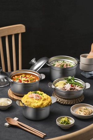 바겐슈타이거 로스탈 통5중 무연마 스텐 316 냄비 [4종세트]