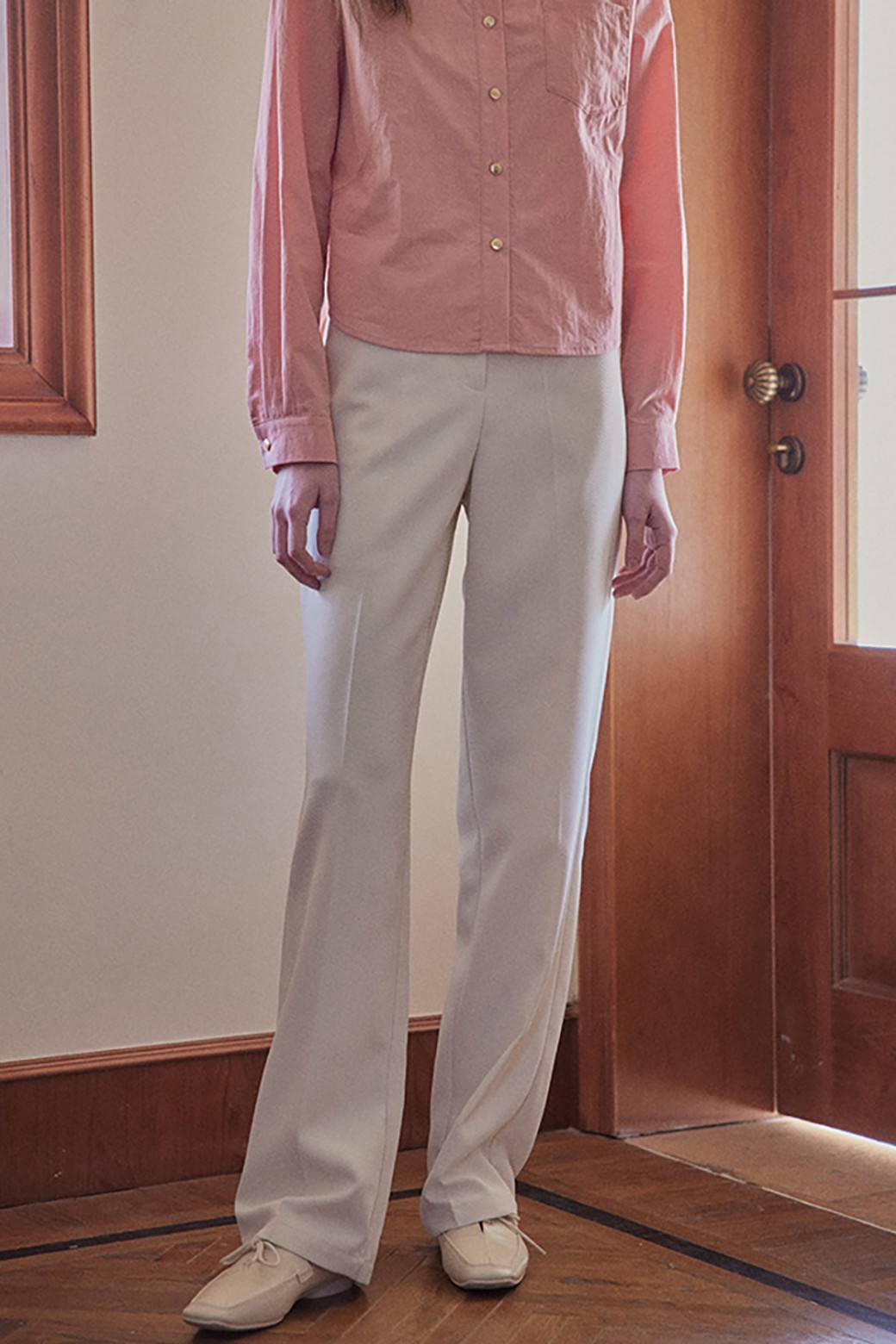 Proud Mary - 롱/미디팬츠 - PM_Twill pocket wide pants