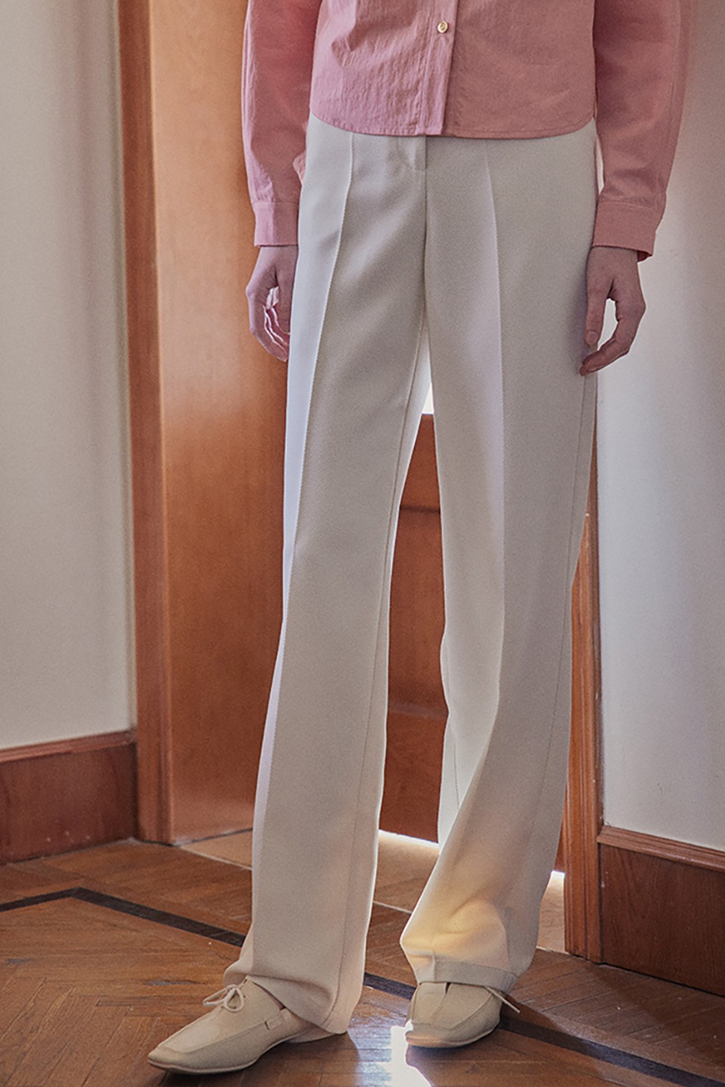 Proud Mary - 롱/미디팬츠 - PM_Twill pocket wide pants