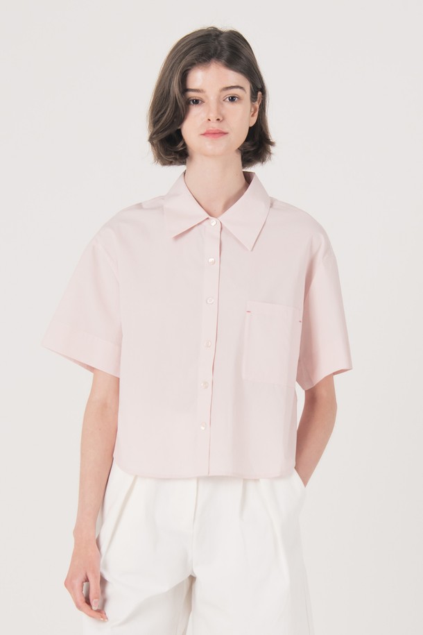 WE'DEE - 셔츠 - WED_Pink cotton candy shirt