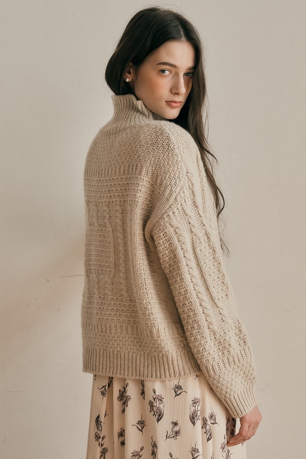 Proud Mary - 스웨터 - PM_Cashmere turtleneck sweater