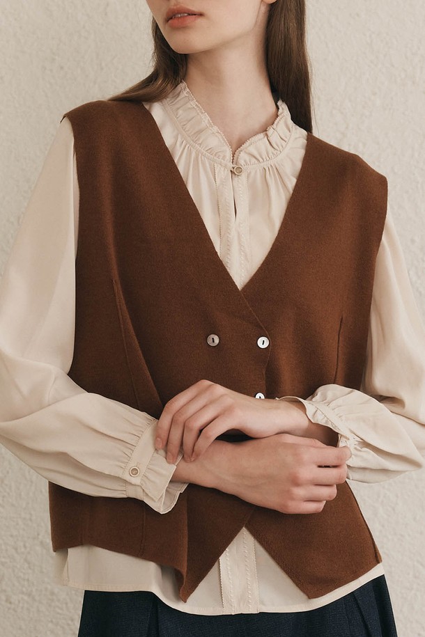 WE'DEE - 블라우스 - WD_Classic simple blouse