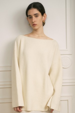 YY_Simple casual wide sweater