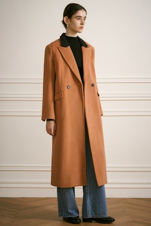 YY_Camel wool coat