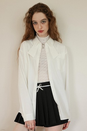 Cest_Lovely collar point shirt