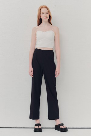 WED_Elastic high waist pants