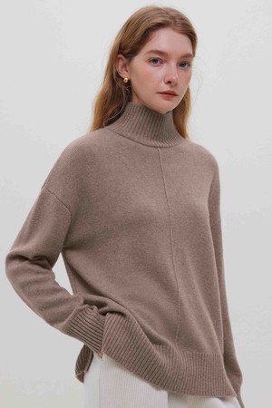 WD_Turtleneck pullover wool sweater