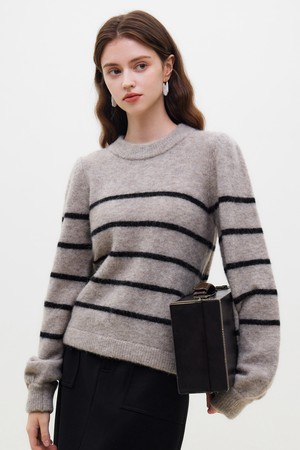 WD_Striped classic sweater_2color